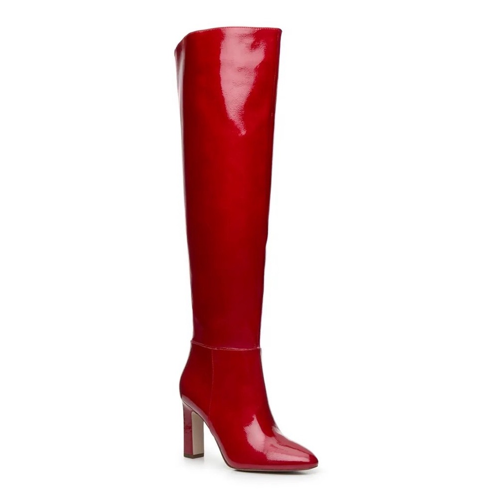 Jessica Simpson Red Thigh-High Women's Boots